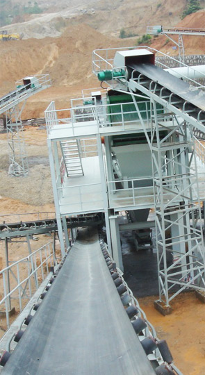 帶式輸(shu)送機（散(san)料輸送(song)）