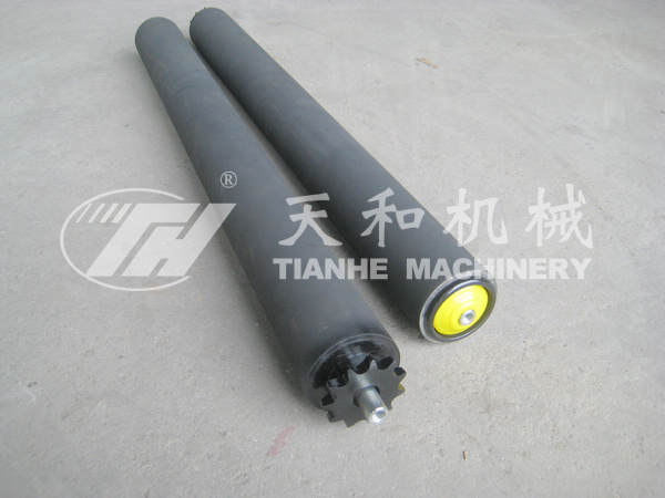 TH2214型 鋼制單鏈(lian)包膠輥筒