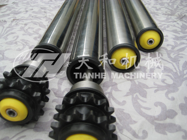 TH3221型 鋼制雙鏈(lian)摩擦積放輥筒(tong)